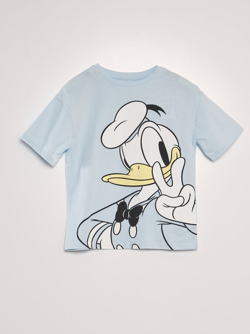 Donald Duck-T-shirt met korte mouw BLAUW - Kiabi