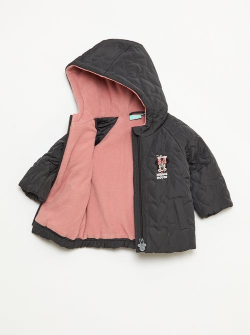 Donsjack met capuchon en fleecevoering 'Disney' 'Minnie' - Kiabi