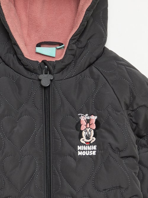Donsjack met capuchon en fleecevoering 'Disney' 'Minnie' - Kiabi