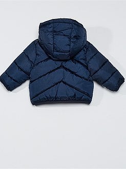 Donsjack met fleecevoering 'Ecodesign' - Kiabi