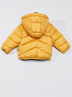 Donsjack met fleecevoering 'Ecodesign' - Kiabi