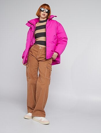 Donsjack met opstaande kraag - Kiabi