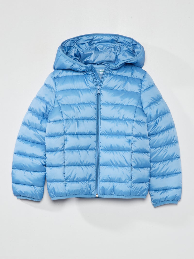 Donsjack van gerecyclede flessen BLAUW - Kiabi