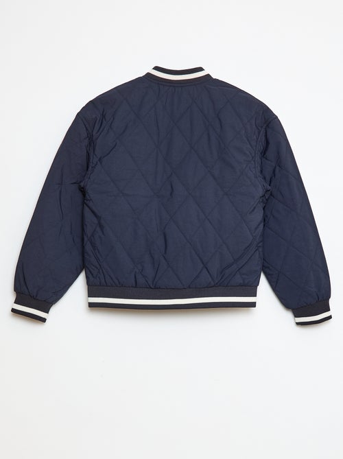 Doorgestikt jack in campusstijl - Kiabi