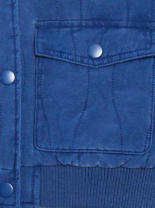 Doorgestikt katoenen jasje - Kiabi