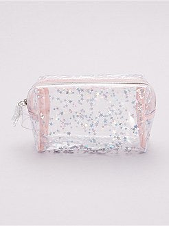 Doorzichtig handtasje met sterren - Kiabi