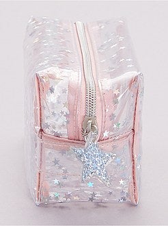 Doorzichtig handtasje met sterren - Kiabi