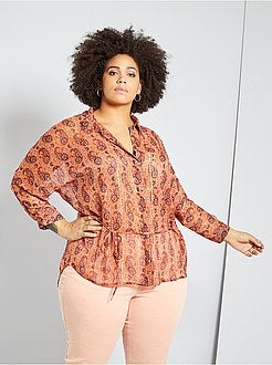 Doorzichtige overhemdbloes - Kiabi