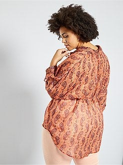 Doorzichtige overhemdbloes - Kiabi