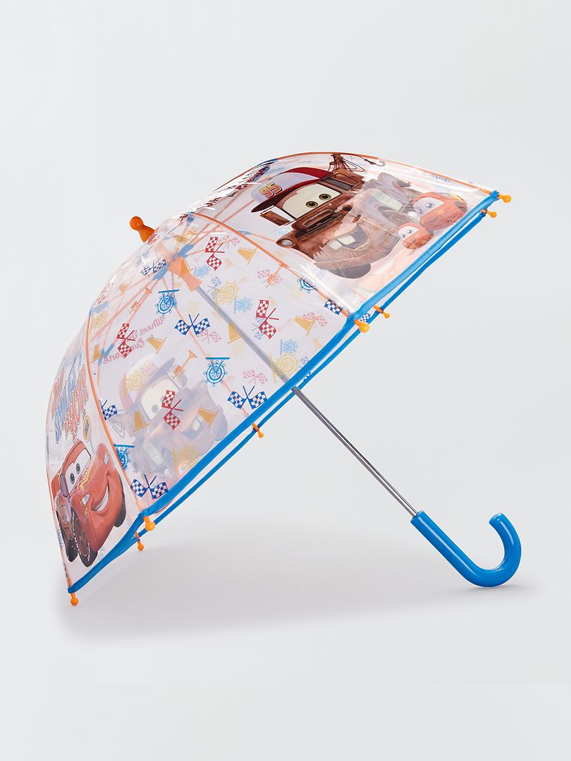 Doorzichtige paraplu 'Cars' Beige - Kiabi