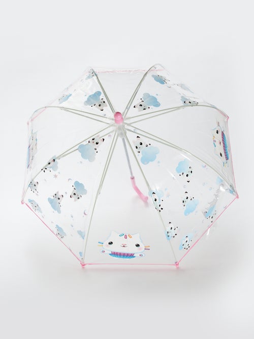 Doorzichtige paraplu 'Gabby's poppenhuis' - Kiabi