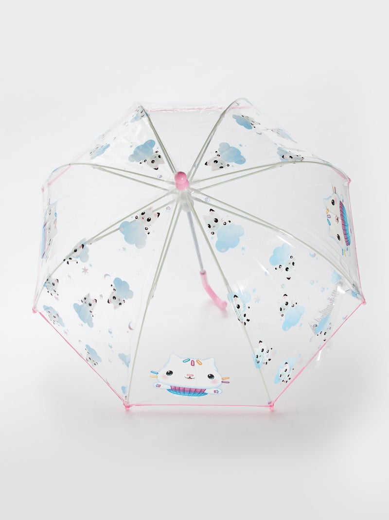 Doorzichtige paraplu 'Gabby's poppenhuis' ROSE - Kiabi