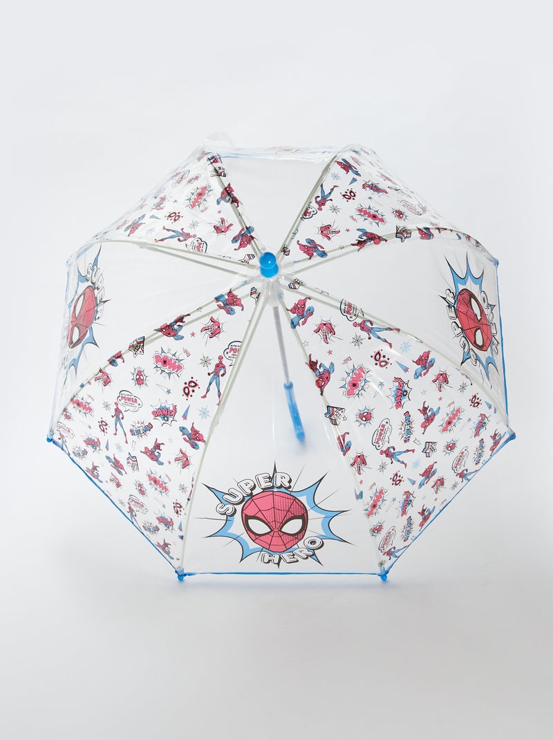 Doorzichtige paraplu 'Spider-Man' ROOD - Kiabi