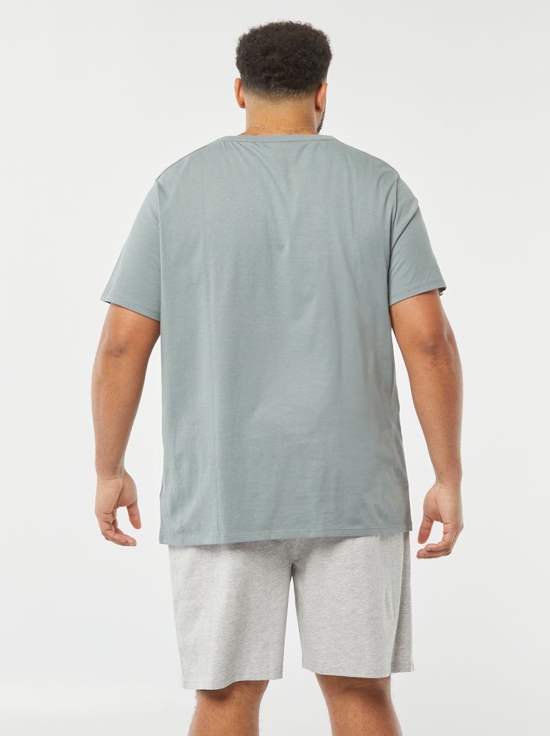 'Dragon Ball Z'-setje: T-shirt + short - 2-delig GRIJS - Kiabi