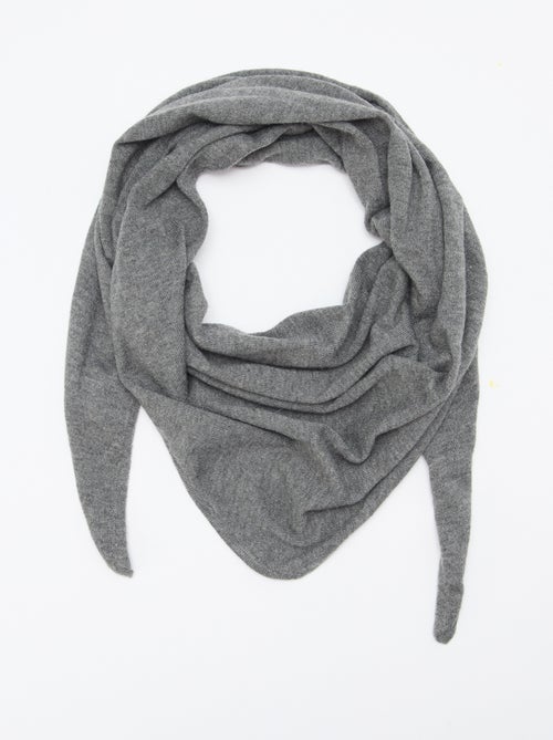 Driehoekige sjaal om te knopen - Kiabi