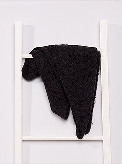 Driehoekige sjaal van zacht tricot - Kiabi