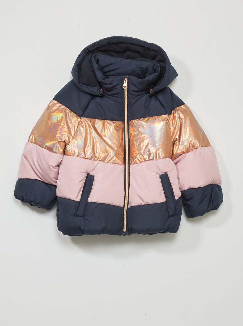 Driekleurig donsjack ROSE - Kiabi