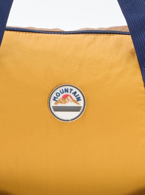 Driekleurige duffeltas - Kiabi