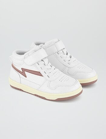 Driekleurige, hoge sneakers - Kiabi