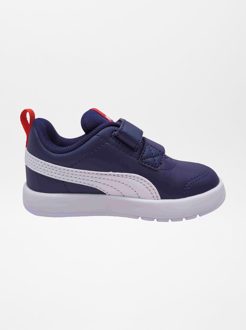 Driekleurige sneakers 'Courtflex' 'Puma' BLAUW - Kiabi