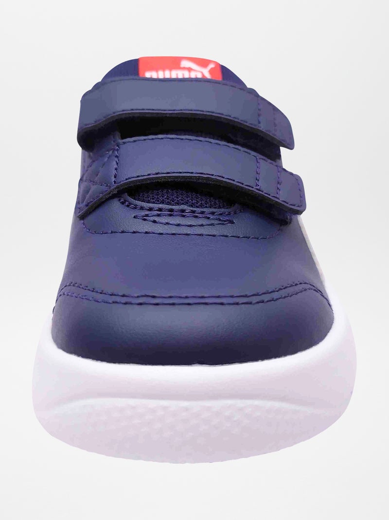 Driekleurige sneakers 'Courtflex' 'Puma' BLAUW - Kiabi