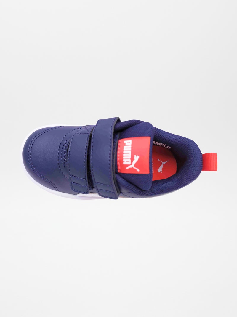 Driekleurige sneakers 'Courtflex' 'Puma' BLAUW - Kiabi