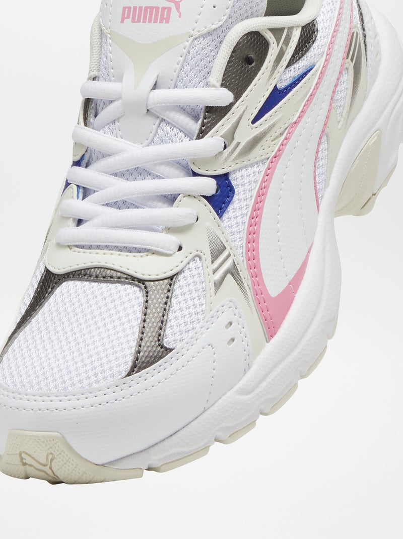 Driekleurige sneakers 'Puma' 'Milenio' wit - Kiabi