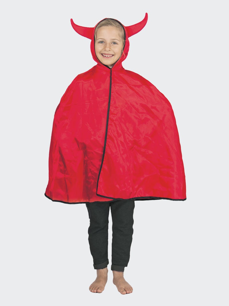 Duivelspak | Cape met capuchon ROOD - Kiabi