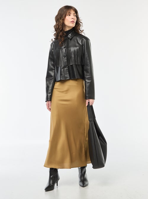 Dunne, halflange rok - Kiabi