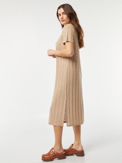 Dunne tricotjurk - Kiabi