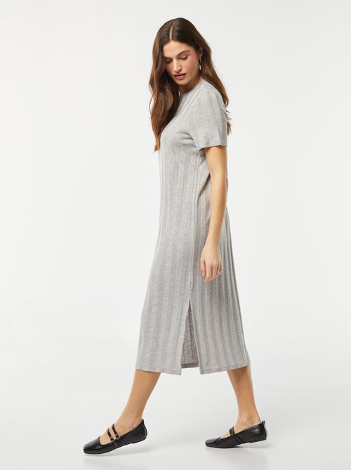 Dunne tricotjurk - Kiabi