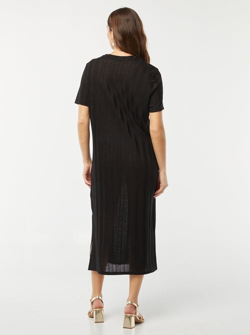 Dunne tricotjurk - Kiabi