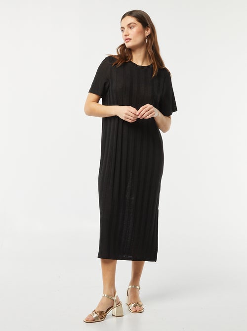 Dunne tricotjurk - Kiabi