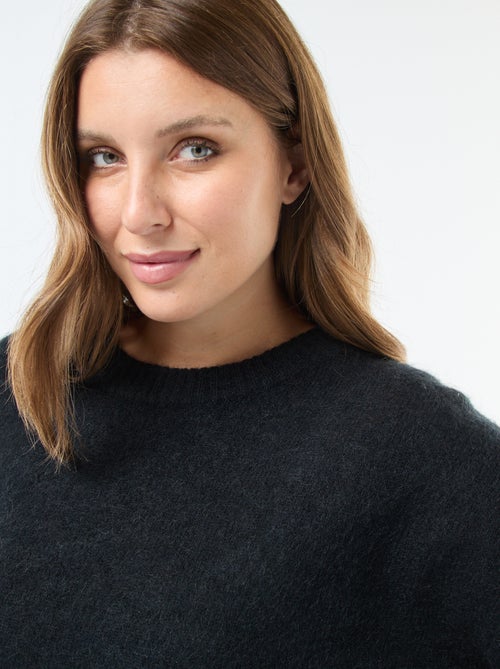 Dunne trui van warm tricot - Kiabi