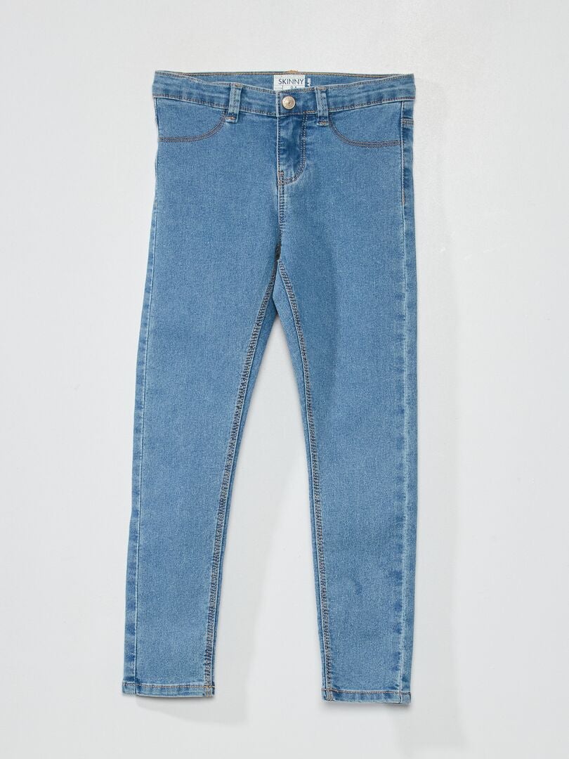 Ecologisch ontworpen, skinny-fit jeans BLAUW - Kiabi