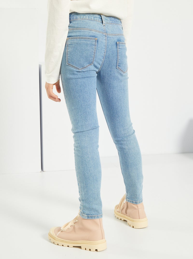 Ecologisch ontworpen, skinny-fit jeans BLAUW - Kiabi