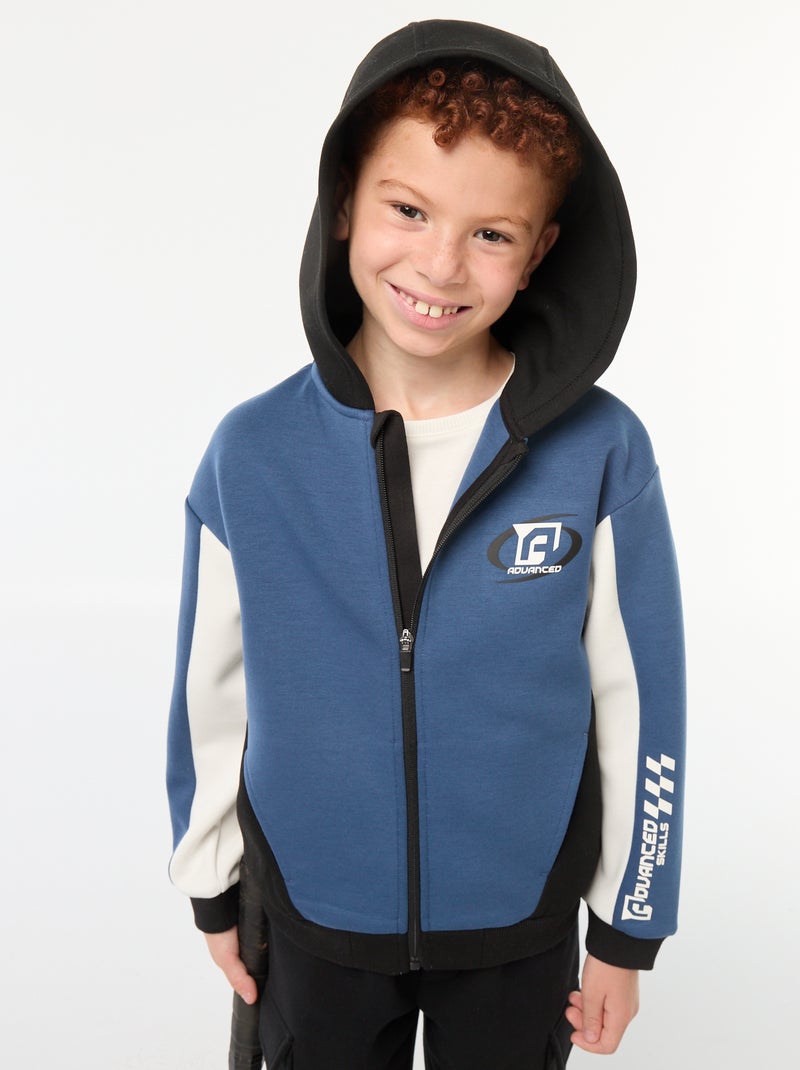 Een stijlvolle en modieuze sweater! Blauw - Kiabi