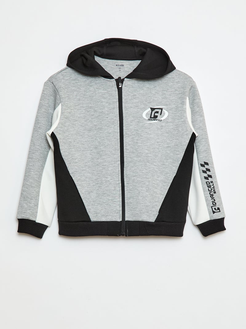 Een stijlvolle en modieuze sweater! Grijs - Kiabi