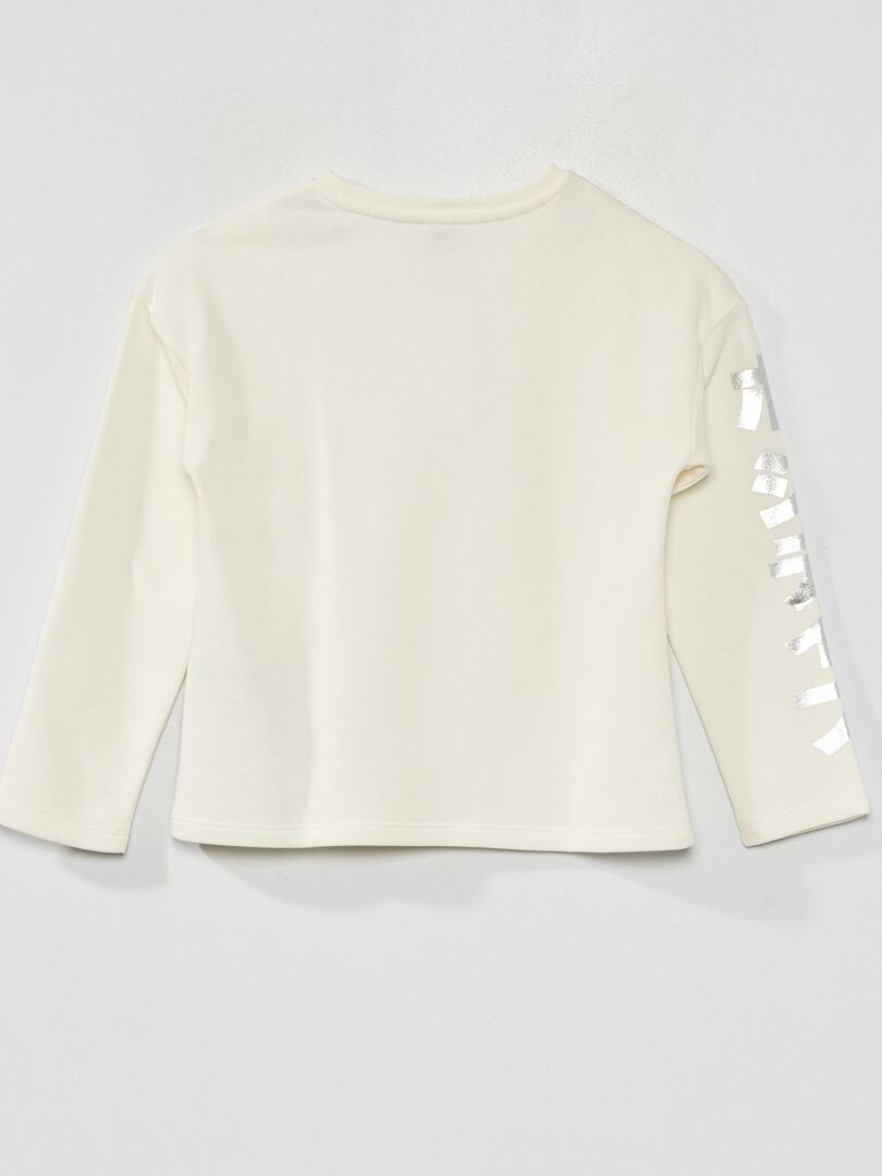 Een Tshirt met leuke prints WIT Kiabi 9.00€