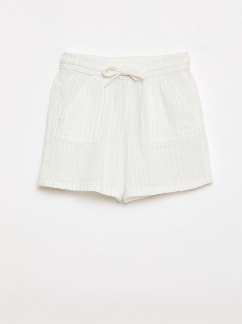 Een tweedelige set hemd + short - Kiabi