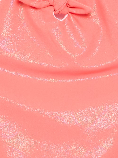 Ééndelig zwempak van glanzende stof - Kiabi