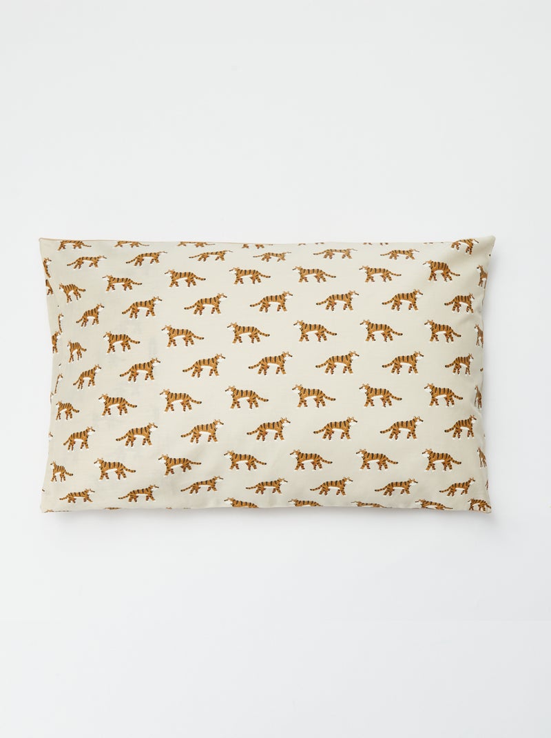 Eenpersoons dekbedovertrekset 80 x 120cm - Kiabi Home BIEGE - Kiabi