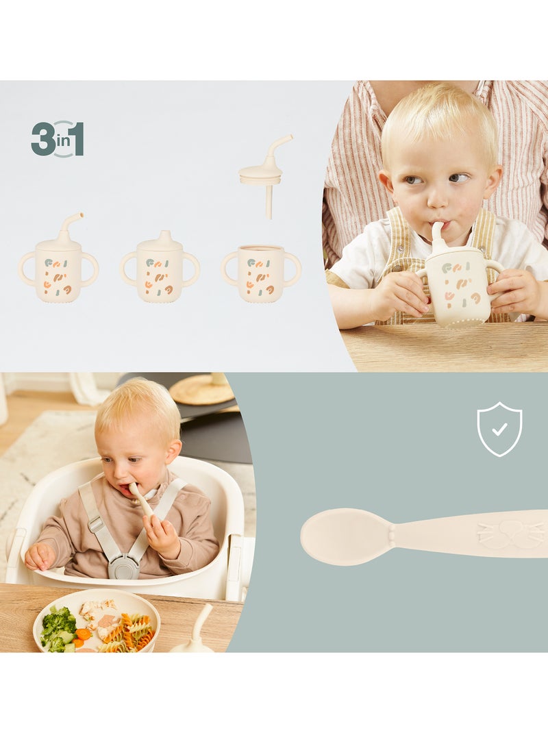 Eetservies 'Net als een grote' 'Babymoov' Biege - Kiabi