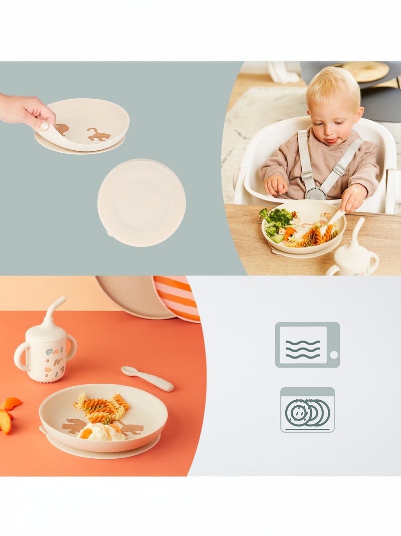 Eetservies 'Net als een grote' 'Babymoov' Biege - Kiabi