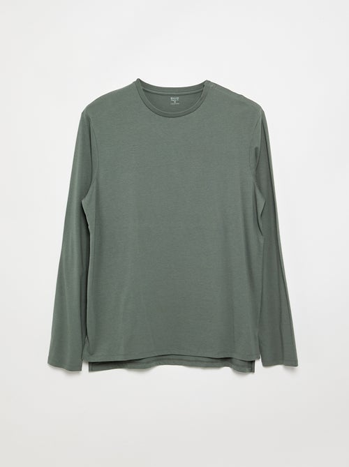 Effeffen T-shirt met lange mouwen - collectie makkelijk aan te trekken - Kiabi Effeffen T-shirt met lange mouwen - collectie makkelijk aan te trekken - Kiabi