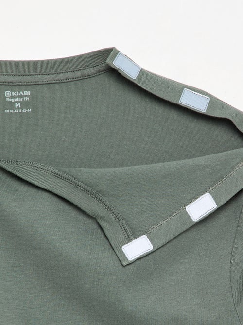 Effeffen T-shirt met lange mouwen - collectie makkelijk aan te trekken - Kiabi Effeffen T-shirt met lange mouwen - collectie makkelijk aan te trekken - Kiabi