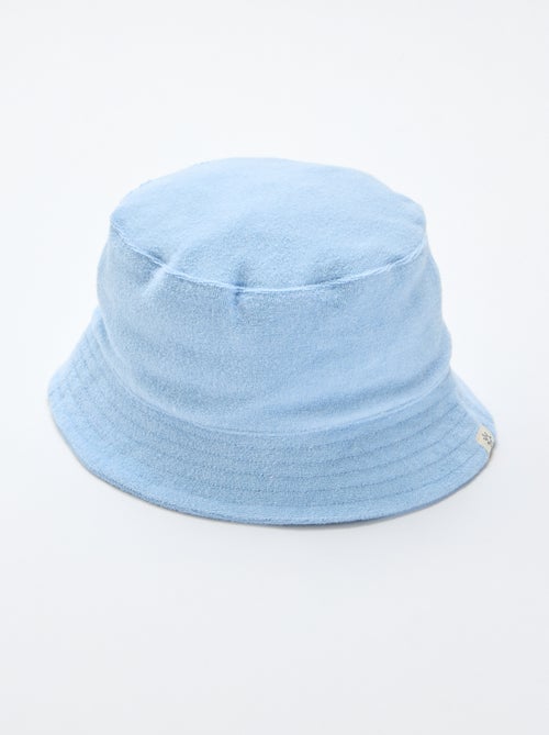 Effen badstof bucket hat - Kiabi