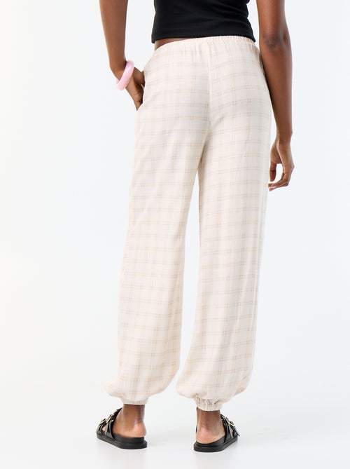 Effen ballonbroek met 2 zakken - Kiabi