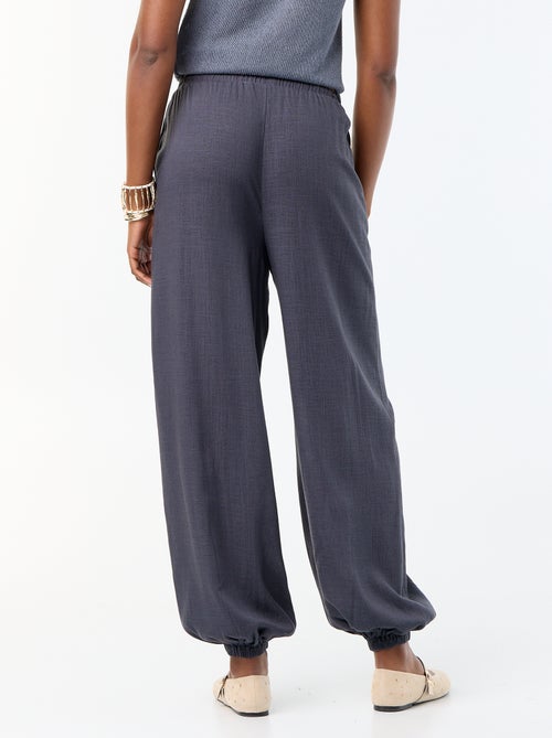 Effen ballonbroek met 2 zakken - Kiabi