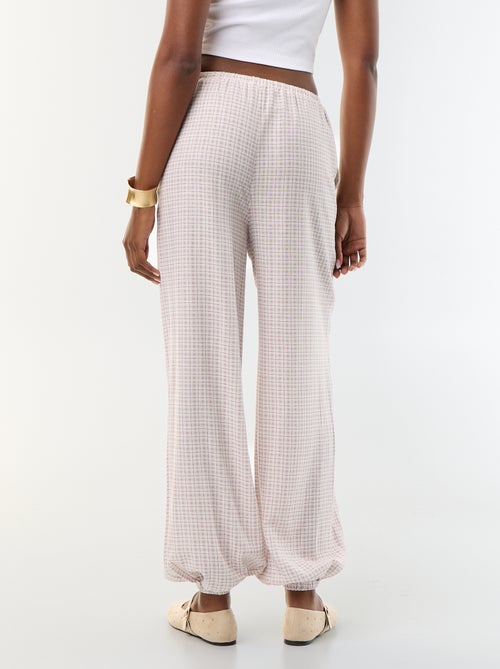 Effen ballonbroek met 2 zakken - Kiabi
